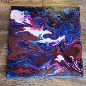 12 x 12 Pour Painting